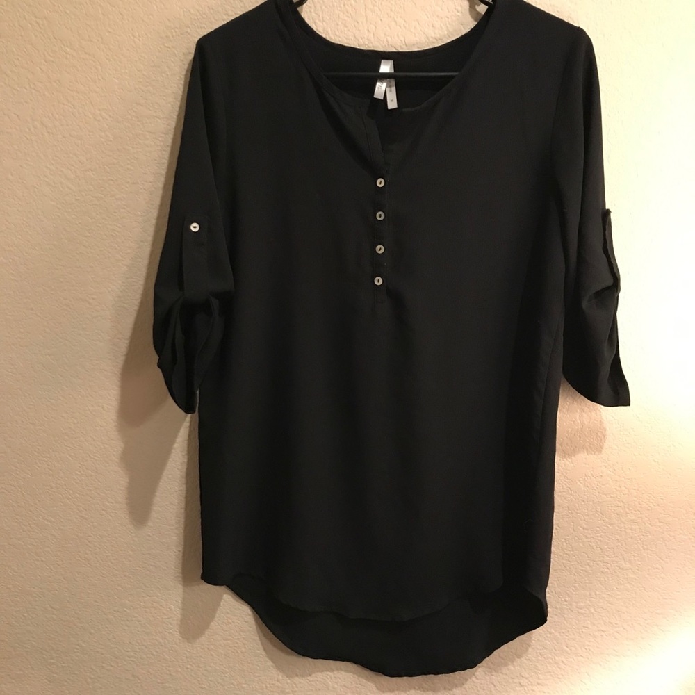 Truth 4 button closure Blouse Size M